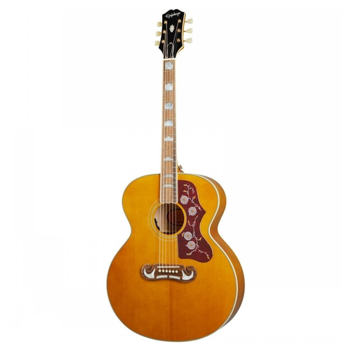 Epiphone Epiphone - J-200 Acoustic Guitar - Aged Natural Antique Gloss Epiphone Epiphone - J-200 Acoustic Guitar - Aged Natural Antique Gloss