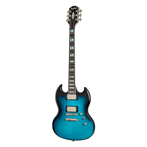 Epiphone Epiphone - Modern SG Prophecy Electric Guitar - Blue Tiger Aged Gloss Epiphone Epiphone - Modern SG Prophecy Electric Guitar - Blue Tiger Aged Gloss
