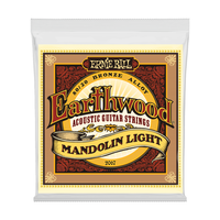 Ernie Ball - Medium Earthwood 80/20 Bronze - Loop End Mandolin Strings 9-34