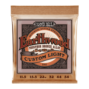 Ernie Ball Ernie Ball - Custom Light Earthwood Phosphor Bronze - Acoustic Guitar Strings 11.5-54