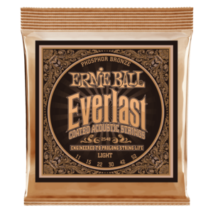 Ernie Ball Ernie Ball -  Light Everlast Coated Phosphor Bronze - Acoustic Guitar Strings 11-52