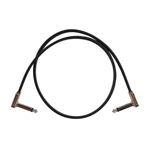 Ernie Ball Ernie Ball -  Flat Ribbon Patch Cable 24in - Black - Single