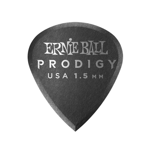 Ernie Ball Ernie Ball - Prodigy Guitar Picks - Mini 1.5mm Black - 6 Pack Ernie Ball Ernie Ball - Prodigy Guitar Picks - Mini 1.5mm Black - 6 Pack