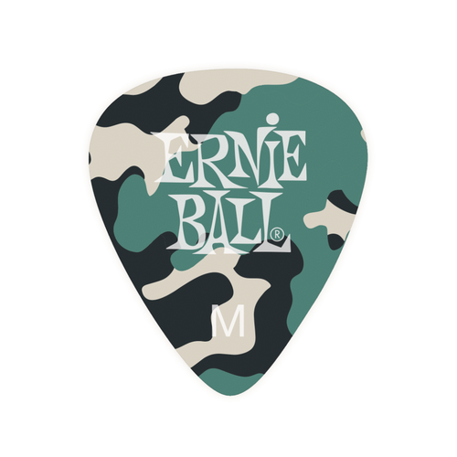 Ernie Ball Ernie Ball - Cellulose Guitar Picks - Medium Camouflage - 12 Pack Ernie Ball Ernie Ball - Cellulose Guitar Picks - Medium Camouflage - 12 Pack