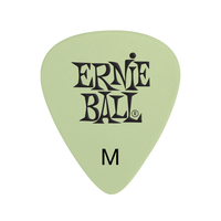 Ernie Ball - Cellulose Guitar Picks - Medium Super Glow - 12 Pack