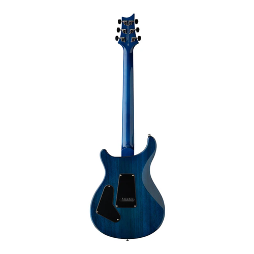 PRS PRS SE - Custom 24-08 - Quilt Top Electric Guitar - Faded Blue Burst- HH - Maple Neck - w / Gigbag