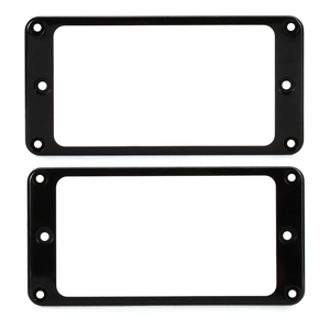 PRS PRS - Humbucker Pickup Rings - Black - Universal Angle
