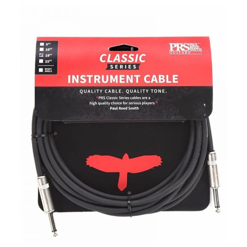 PRS PRS - Classic Instrument Cable - 18ft - ST/ST - Black PRS PRS - Classic Instrument Cable - 18ft - ST/ST - Black