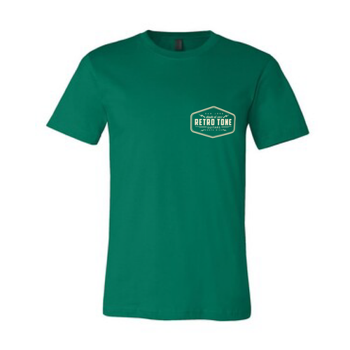 Retro Tone Guitars - T-Shirt - Milkbox - Green