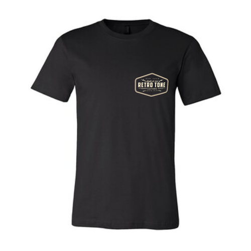 Retro Tone Guitars - T-Shirt - Milkbox - Black
