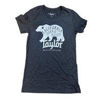 Taylor - T-Shirt - CA Bear Heather -Woman - Grey  M