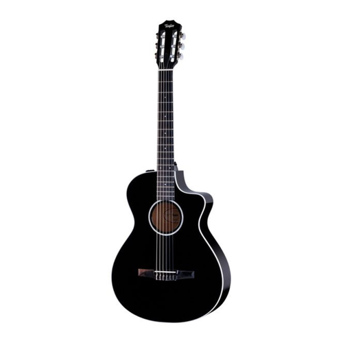 Taylor Guitars Taylor - 212ce-N BLK Plus - Electro Acoustic Guitar - w/ Aerocase Taylor Guitars Taylor - 212ce-N BLK Plus - Electro Acoustic Guitar - w/ Aerocase
