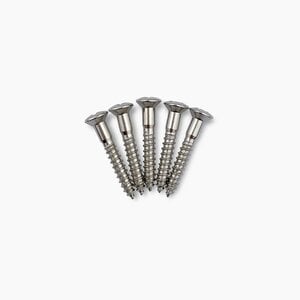 Allparts Allparts - Bridge Mounting Screw - Nickel - SINGLE
