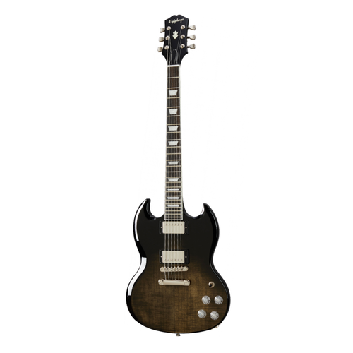 Epiphone Epiphone - SG Modern Figured Electric Guitar - Trans Black Fade Epiphone Epiphone - SG Modern Figured Electric Guitar - Trans Black Fade