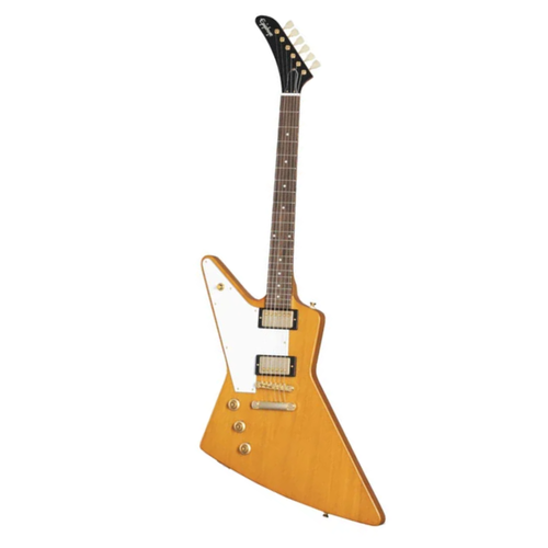 Epiphone Epiphone - 1958 Korina Explorer - Left Handed Electric Guitar - Aged Natural Epiphone Epiphone - 1958 Korina Explorer - Left Handed Electric Guitar - Aged Natural