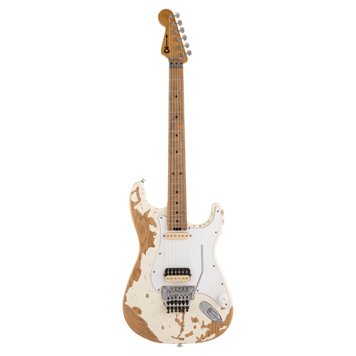 Charvel Charvel - Henrik Danhage Limited Edition Signature - Maple Neck - Heavy White Relic - HS - w/ Hardshell Charvel Charvel - Henrik Danhage Limited Edition Signature - Maple Neck - Heavy White Relic - HS - w/ Hardshell