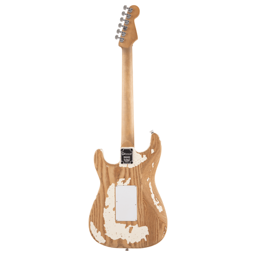 Charvel Charvel - Henrik Danhage Limited Edition Signature - Maple Neck - Heavy White Relic - HS - w/ Hardshell