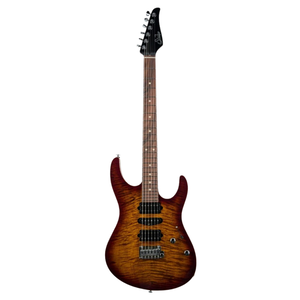 Suhr Suhr - Modern Flame - HSH - Bengal Burst - w/ Deluxe Gig Bag