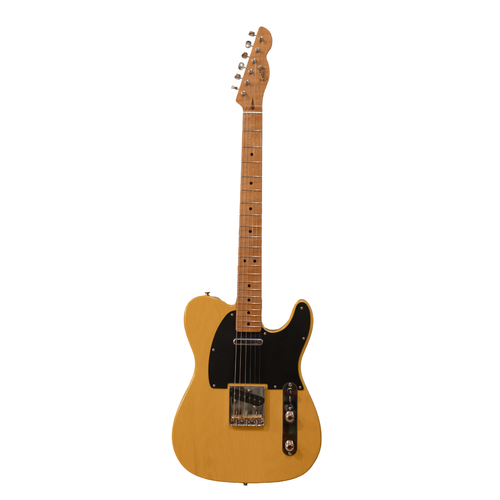 LSL LSL Guitars USA - Tbone ERA - Roasted Maple - Black PG - Trans Butterscotch - SS
