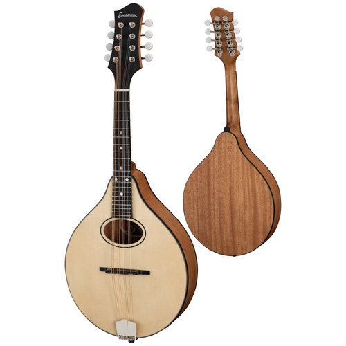 Eastman Eastman - PCH-M104-NAT - Natural Mandolin - Maple Neck - Ebony Bridge - w/ Gig Bag Eastman Eastman - PCH-M104-NAT - Natural Mandolin - Maple Neck - Ebony Bridge - w/ Gig Bag