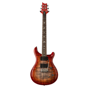 PRS PRS SE Custom 24-08 Electric Guitar - Charcoal Cherry Burst - HH - Maple Neck - w / Gigbag