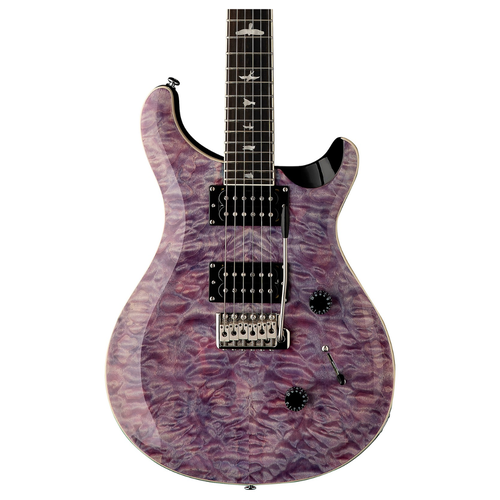PRS PRS SE - Custom 24 - Quilted Violet - HH - Maple Neck - w / Gigbag