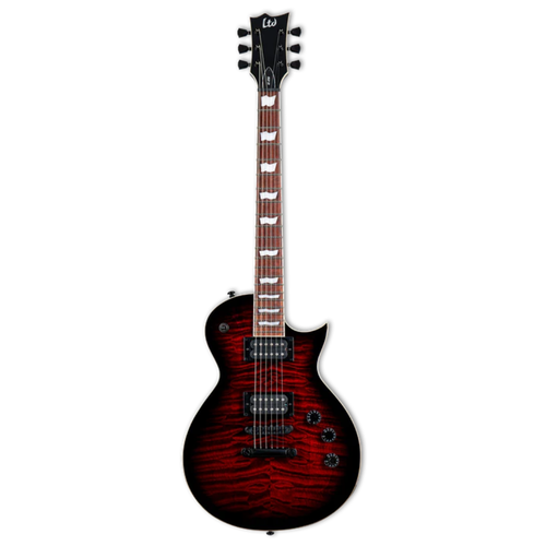 LTD - ESP Guitars LTD - Eclipse EC-256QM Electric Guitar - See Thru Black Cherry Sunburst LTD - ESP Guitars LTD - Eclipse EC-256QM Electric Guitar - See Thru Black Cherry Sunburst