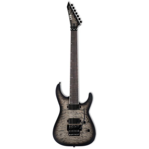 LTD - ESP Guitars LTD - M-1007B - 7 string Baritone Electric Guitar - Charcoal Burst Satin LTD - ESP Guitars LTD - M-1007B - 7 string Baritone Electric Guitar - Charcoal Burst Satin