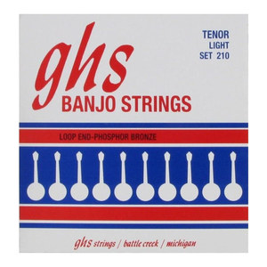 GHS GHS - Banjo - Light Tenor Strings  - Phosphor Bronze