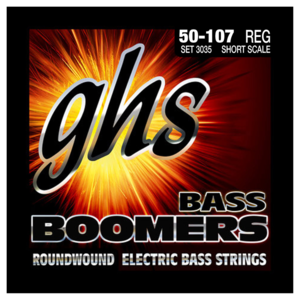 GHS GHS - Bass Boomers  4 Strings - Regular Short Scale - 50-107 GHS GHS - Bass Boomers  4 Strings - Regular Short Scale - 50-107