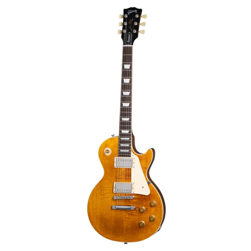 Gibson Gibson - Les Paul Standard 50s -  Figured Top Electric Guitar - Honey Amber