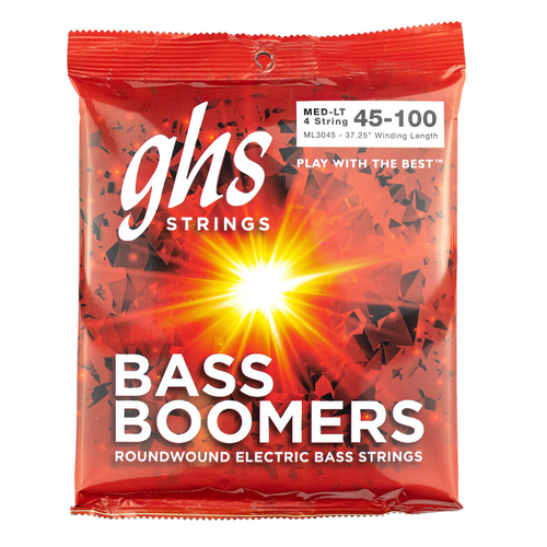 GHS GHS -  Boomers Roundwound -  Extra Long Scale - Bass Strings - 45-100