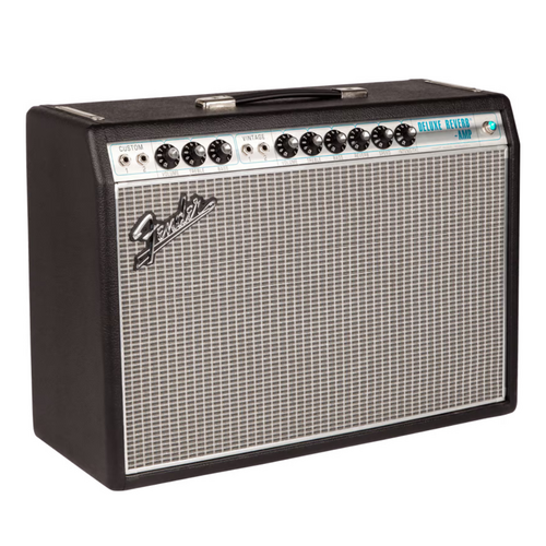 Fender Fender - '68 Deluxe Reverb - Silverface - Drip Edge - Tube Amp Combo Fender Fender - '68 Deluxe Reverb - Silverface - Drip Edge - Tube Amp Combo