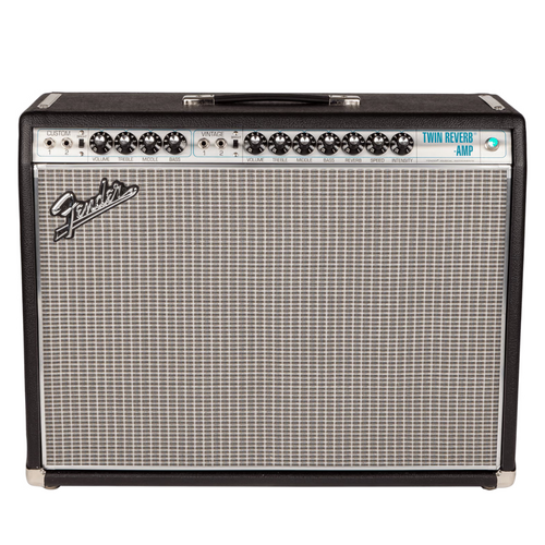 Fender Fender - '68 Twin Reverb - Silverface - Drip Edge - Tube Amp Combo Fender Fender - '68 Twin Reverb - Silverface - Drip Edge - Tube Amp Combo