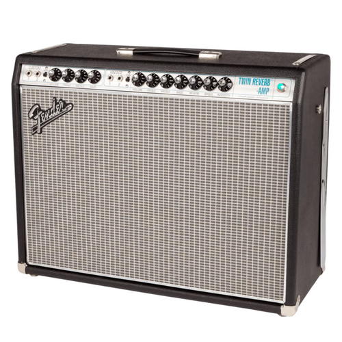 Fender Fender - '68 Twin Reverb - Silverface - Drip Edge - Tube Amp Combo Fender Fender - '68 Twin Reverb - Silverface - Drip Edge - Tube Amp Combo