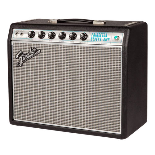 Fender Fender - '68 Princeton Reverb - Silverface - Drip Edge - Tube Amp Combo Fender Fender - '68 Princeton Reverb - Silverface - Drip Edge - Tube Amp Combo