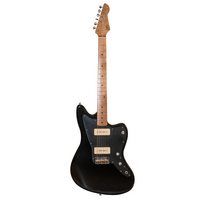 LSL Guitars USA - Silverlake ERA - Roasted Maple - Black PG - Black -  P90