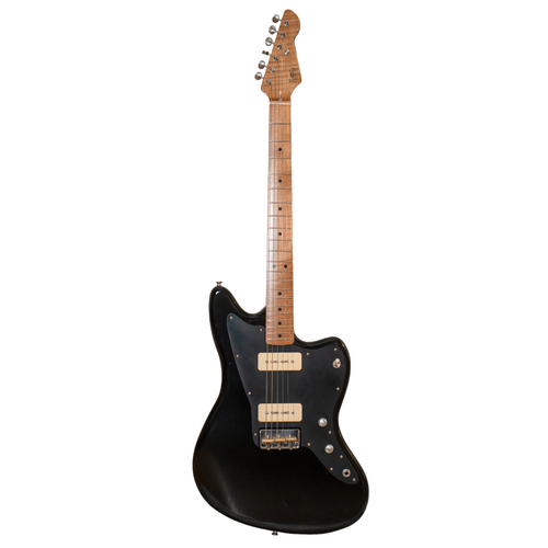 LSL LSL Guitars USA - Silverlake ERA - Roasted Maple - Black PG - Black -  P90