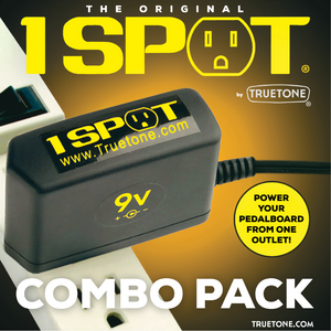 TrueTone TrueTone - One Spot Combo - 9 Volt Adapter Combo TrueTone TrueTone - One Spot Combo - 9 Volt Adapter Combo