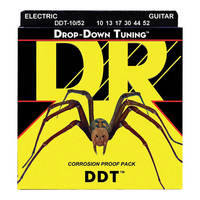 DR Strings - Drop Down Tuning Big Heavy Electric Strings - 10-52