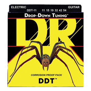 DR Strings - Drop Down Tuning Extra Heavy Electric Strings - 11-54 DR Strings - Drop Down Tuning Extra Heavy Electric Strings - 11-54
