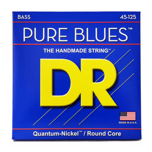 DR Strings - Pure Blues Bass Quantum Nickel Alloy Bass String - 45-125 DR Strings - Pure Blues Bass Quantum Nickel Alloy Bass String - 45-125