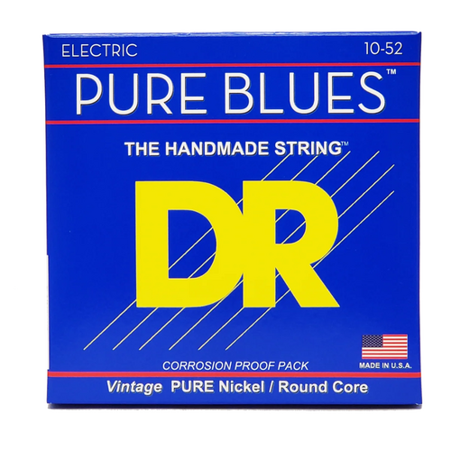DR Strings - Pure Blues Big N Heavy Strings - 10-52