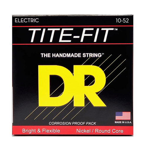 DR Strings - Tite Fit Big 'n Heavy Electric Strings - 10-52