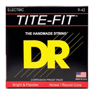 DR Strings - Tite Fit Lite 'n Tite Electric Strings - 9-42 DR Strings - Tite Fit Lite 'n Tite Electric Strings - 9-42