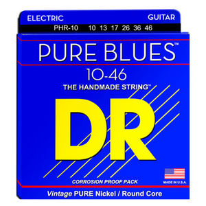 DR Strings - Pure Blues Medium Strings - 10-46 DR Strings - Pure Blues Medium Strings - 10-46