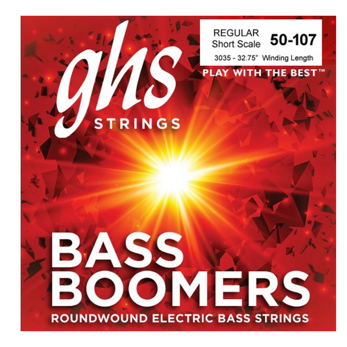 GHS GHS - Bass Boomers  4 Strings - Regular Short Scale - 50-107
