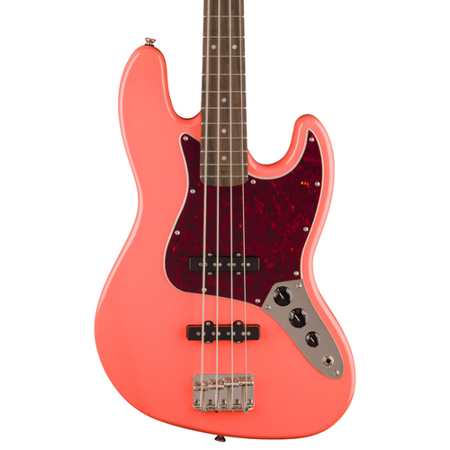Fender Squier - Classic Vibe 60's Jazz Bass - Rosewood - Tahitian Coral