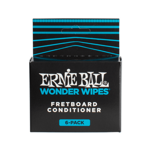 Ernie Ball Ernie Ball - Wonder Wipes Fretboard Conditioner - 6 pack