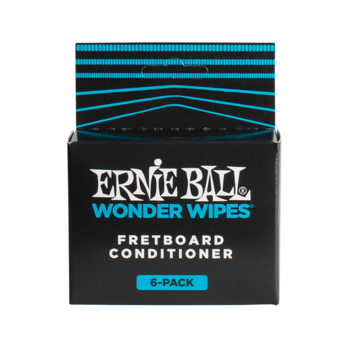 Ernie Ball Ernie Ball - Wonder Wipes Fretboard Conditioner - 6 pack